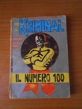 KRIMINAL numero speciale 100- ed. corno 1967