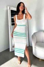 Vestito Abito Elegante Lungo