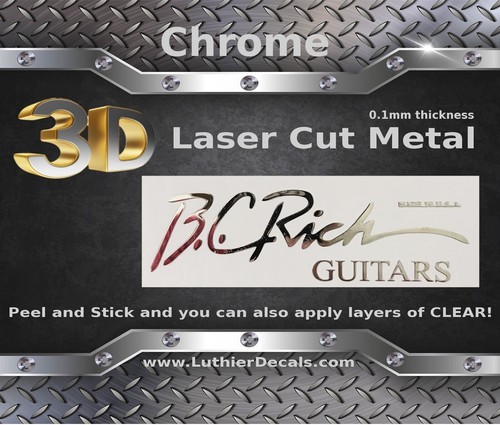 Rich guitar decal metal - bc,