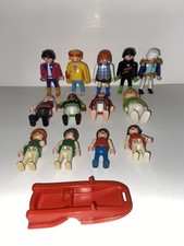 LOTTO 13 FIGURINE VINTAGE PLAYMOBIL GEOBRA 3" e 2,25" 1981, 1991 e 1993 miste