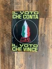 Insegna in metallo, 20x30 cm