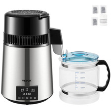 Distillatore D'Acqua Volume Da 3,9 L, Velocità Di Distillazione 1L / H in Acciai