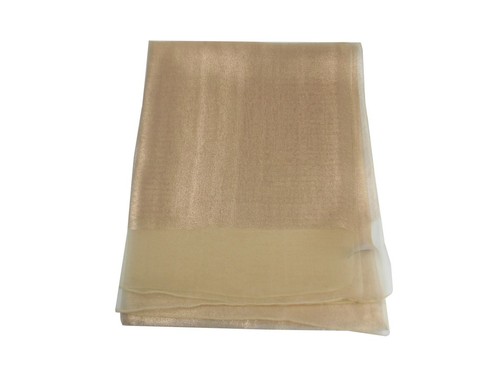 Stola donna oro lurex sciarpa