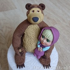 Set 2 cake topper Masha e