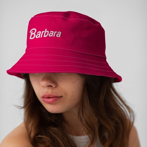 Personalizzato rosa secchio - personalizzato,