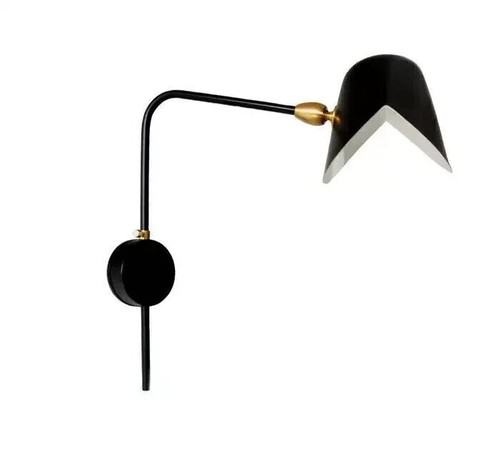 Applique serge mouille - mouille, nero