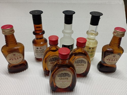 Bottiglie mignon grappa - mignon,
