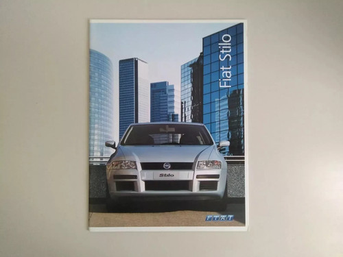 Depliant brochure fiat stilo - brochure,