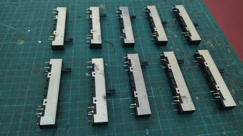Potenziometro slider slitta - a,