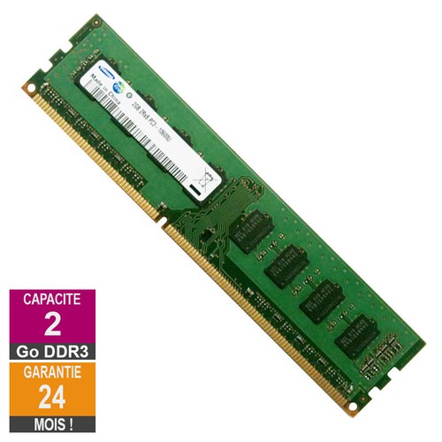 Barrette mémoire 2go ram ddr3 - barrette,