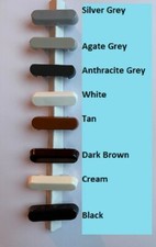 Tappi copri scarico doppi vetri PVC per finestre e porte foro piangente uPvc - molti colori