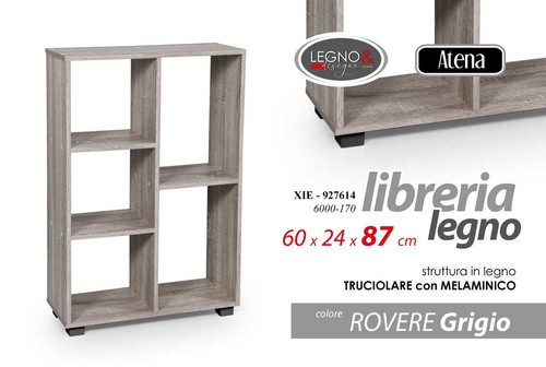 Libreria scaffale salvaspazio - libreria,