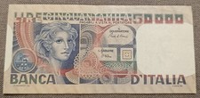 50000 LIRE VOLTO DI DONNA 11/04/1980 BB+