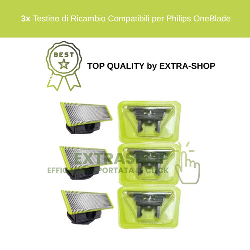 3pz lame lamette ricambio - lamette, di