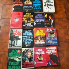 Lotto 16  libri  Jack Higgins