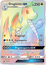 Promo SM156 Dragonite GX Rara Segreta SMP Promo Sole e Luna ITA NM