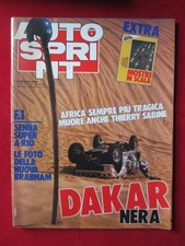 AUTOSPRINT 4 1986 F1 SENZA
