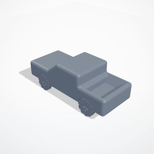Camion giocattolo stampato - , 3d
