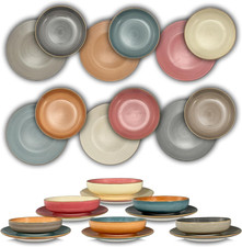 , Set 12 Piatti Coordinati