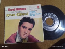Elvis Presley King Creole vol 1  RCA Italiana EP 7"Italy   1958