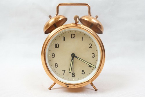Vintage copper alarm - alarm, bell