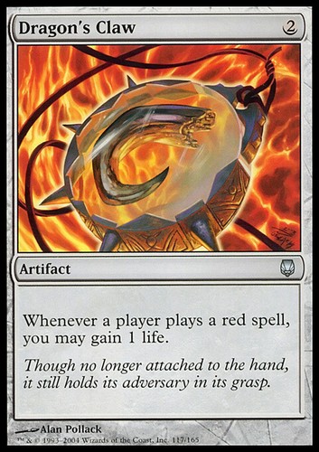 Mtg dragon claw - claw, played