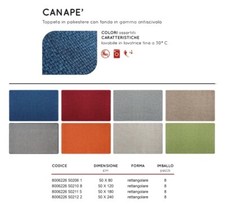 Tappeto bagno canape'