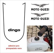 Adesivi Moto Guzzi Dingo 50 3 marce decals emblemi pvc serbatoio restauro moto