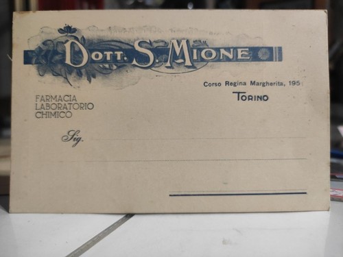 Cartolina testatina dott - testatina, s