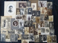 RITROVAMENTO DI 85 FOTO/CARTOLINE D'EPOCA ORIGINALI INIZIO 900 OTTIMA QUALITA'.