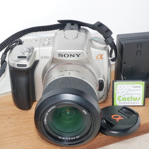 Sony a300 alpha dslr - a300, mp