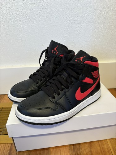 Air jordan mid - jordan, "black/siren