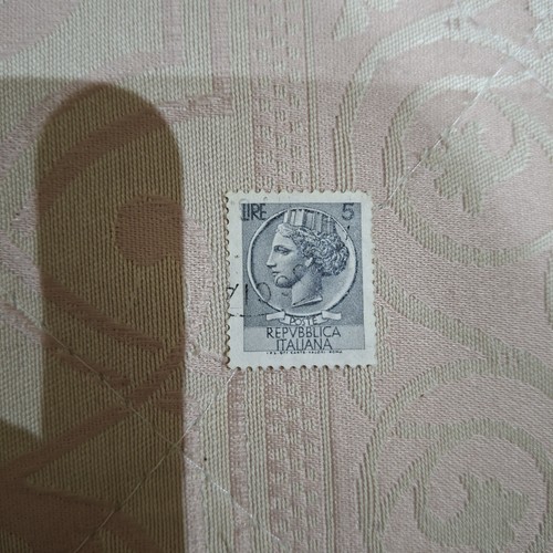 Francobollo lire siracusana - lire,