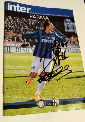 Autografo zlatan ibrahimovic - zlatan,
