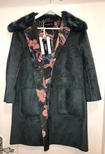 Cappotto reversibile verde