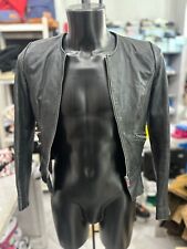 Zara Giacca in pelle  Usato Donna Woman TgM Nero LLV372