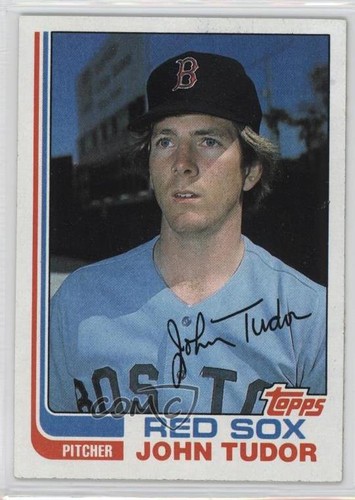 1982 topps john tudor 558 - topps,