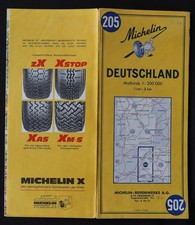 Mappa MICHELIN 205 GERMANIA