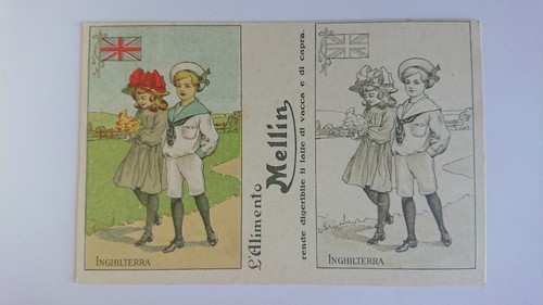 Cartolina pubblicitaria - cartolina,