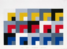 Danese Milano - Le Stanze - Stampa Serigrafica - design Enzo Mari 1958