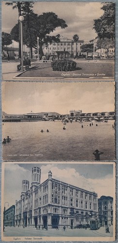 Cartoline cagliari lotto - lotto, 3