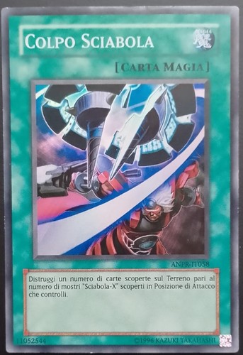 Colpo sciabola - yu-gi-oh, "