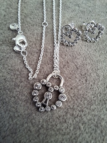 Pandora set orecchini - orecchini, collana