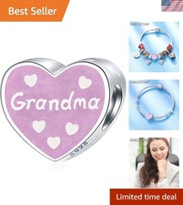 Squisito ciondolo cuore nonna