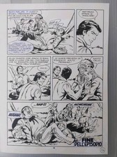 TAVOLA ORIGINALE ZAGOR "IL RITORNO DI SATKO" F. DONATELLI