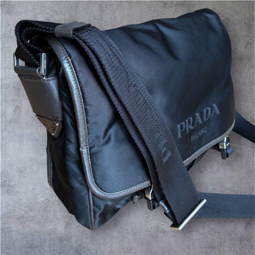 Borsa messenger prada pelle - borsa, in