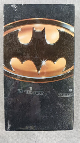 Batman factory sealed vhs 1989 - sealed,