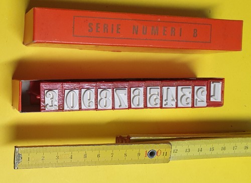 Timbro numeratore componibili - timbro,