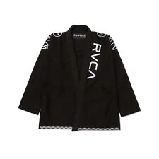 Shoyoroll GI RVCA x Roots VA x Roots BJJ kimono uniforme 450 GSM nero con borsa