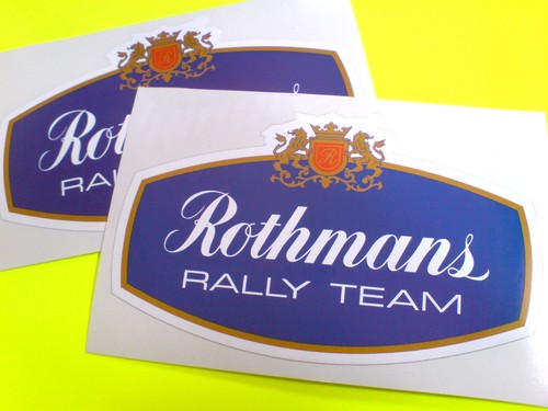 Adesivi rothmans rally team - rally,